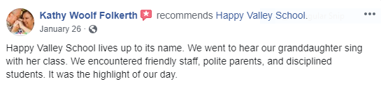 Happy Valley School review